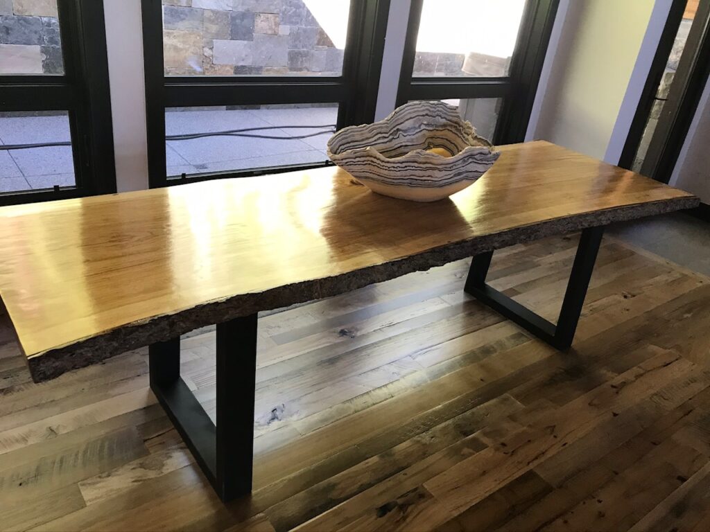 Live Edge Slab Table