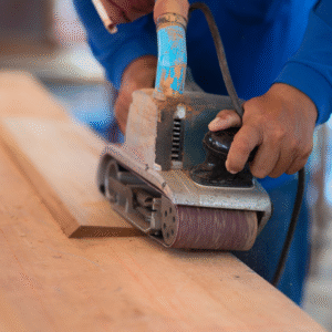 How Expert Sanding Transforms Rough Timber into Stunning Surfaces
